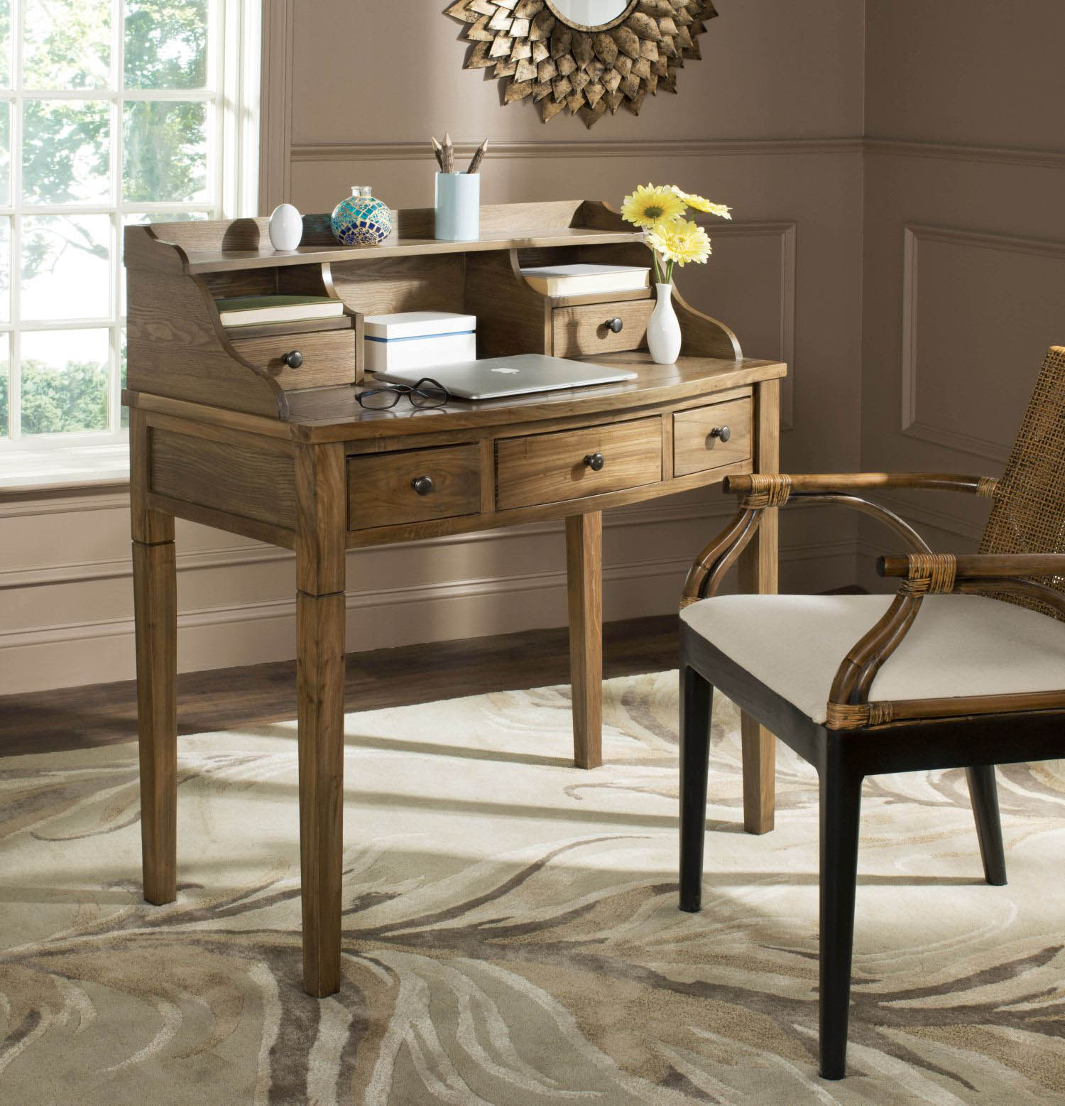 Duke 5 Drawer Writing Desk