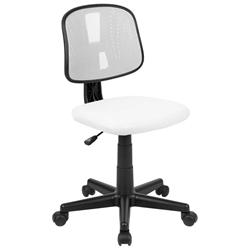 Basiko Mid-Back Mesh Swivel Ergonomic Office Chair with Pivot Back 