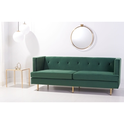 Safavieh Bushwick Velvet Sofa 