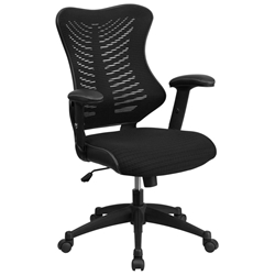 Black High Back Mesh Chair