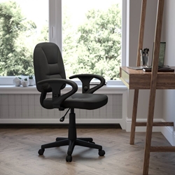 Black Mid-Back Task Chair