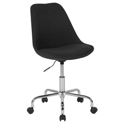 Black Fabric Task Chair