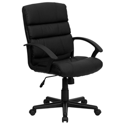 Black Mid-Back Task Chair