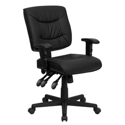 Black Mid-Back Task Chair