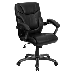 Black Mid-Back Task Chair