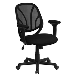 Black Mid-Back Task Chair