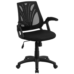 Black Mid-Back Task Mesh Chair