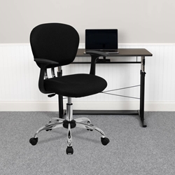 Black Mid-Back Task Chair