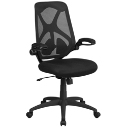 Black High Back Mesh Chair