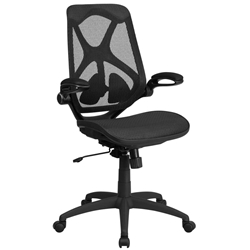 Black High Back Mesh Chair