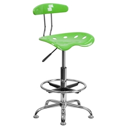 Apple Green Tractor Stool