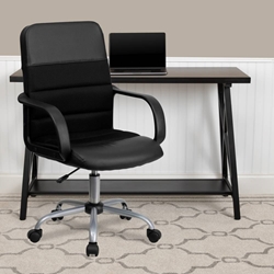 Black Mid-Back Task Chair