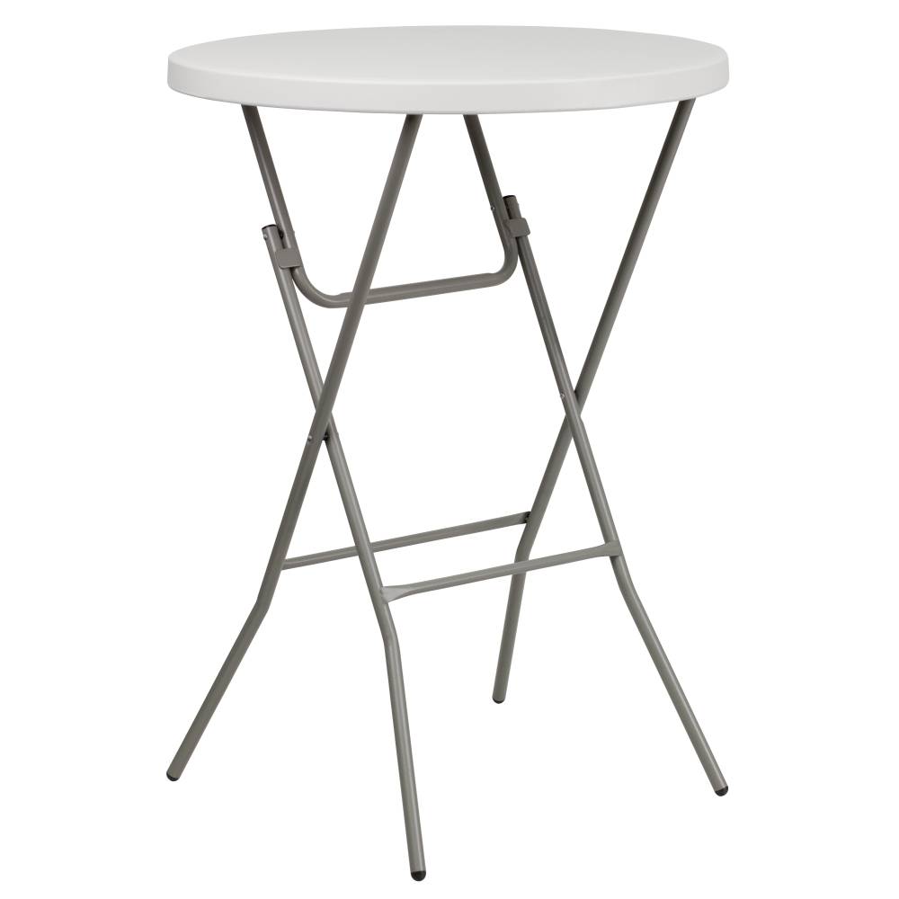 32RD White Plastic Fold Table