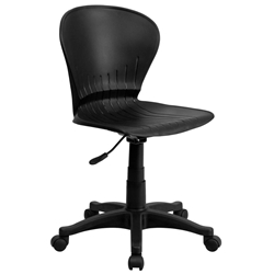 Black Mid-Back Task Chair