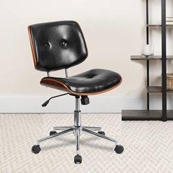 Black Low Back Task Chair