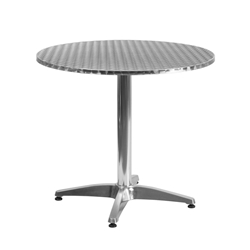 31.5RD Aluminum Table