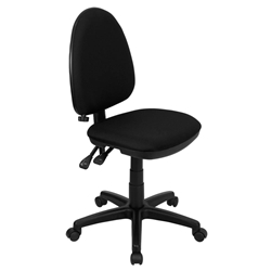 Black Mid-Back Task Chair