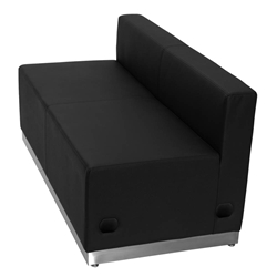 Black Leather Loveseat