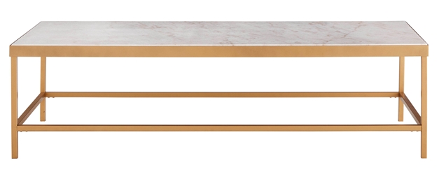 Ida Rectangle Marble Coffee Table