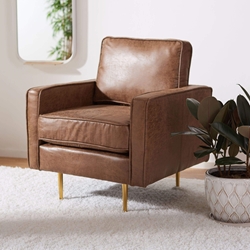 Carlotta Accent Chair - Brown