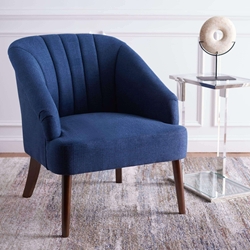 Krystine Accent Chair - Navy