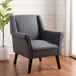 Emiliana Accent Chair - Dark Grey