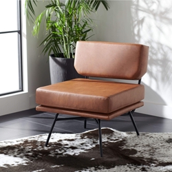 Osmond Accent Chair - Cognac