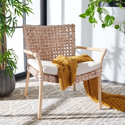 Juneau Rattan Accent Chair - Natural