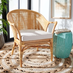 Renga Rattan Accent Chair - Natural