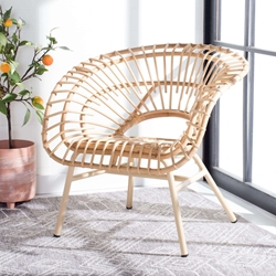 Quenton Rattan Accent Chair - Natural