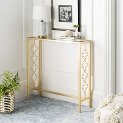 Atwell Console Table - Gold