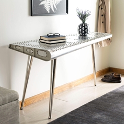 Halton Console Table - Silver