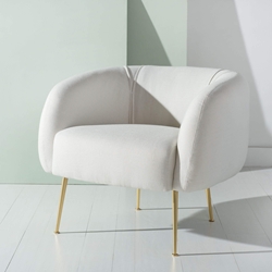 Portland Accent Chair - Creme