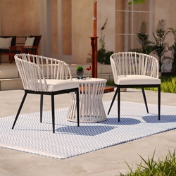 Melilani Outdoor Chairs w/ Cushions – 2pc Set