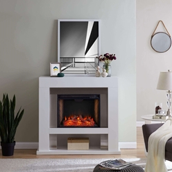 Lirrington Smart Stainless Steel Fireplace