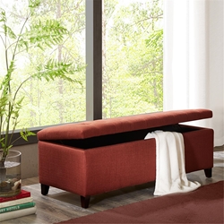 Shandra Tufted Top Storage Bench